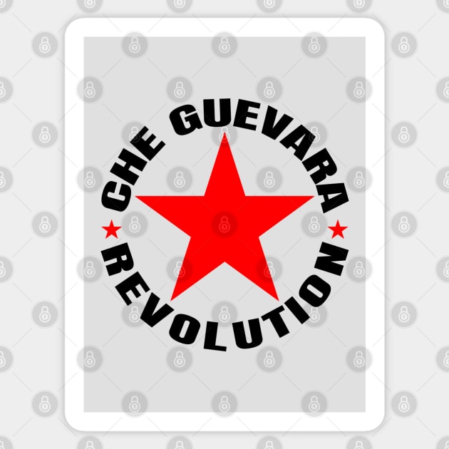 Che Guevara Rebel Cuban Guerrilla Revolution T-Shirt Sticker by HiDearPrint